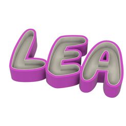 Lea-2.jpg ILLUMINATED SIGN WITH LEA'S NAME