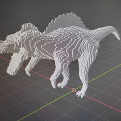 IMG_20220730_110901.jpg Free STL file Spinosaurus - Blocked・3D printer design to download, Danibazo