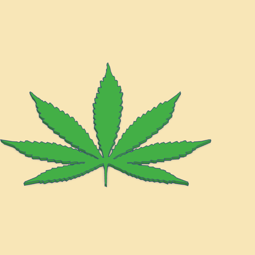 weedblatt.png Hemp leaf silhouette