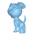 model-2.png Dog Low Poly No.5