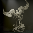 Tras.png Archangel Michael 3D Print