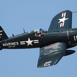 =) A iS j er a = Saco OBJ file Vought F4U Corsair・3D printer model to download