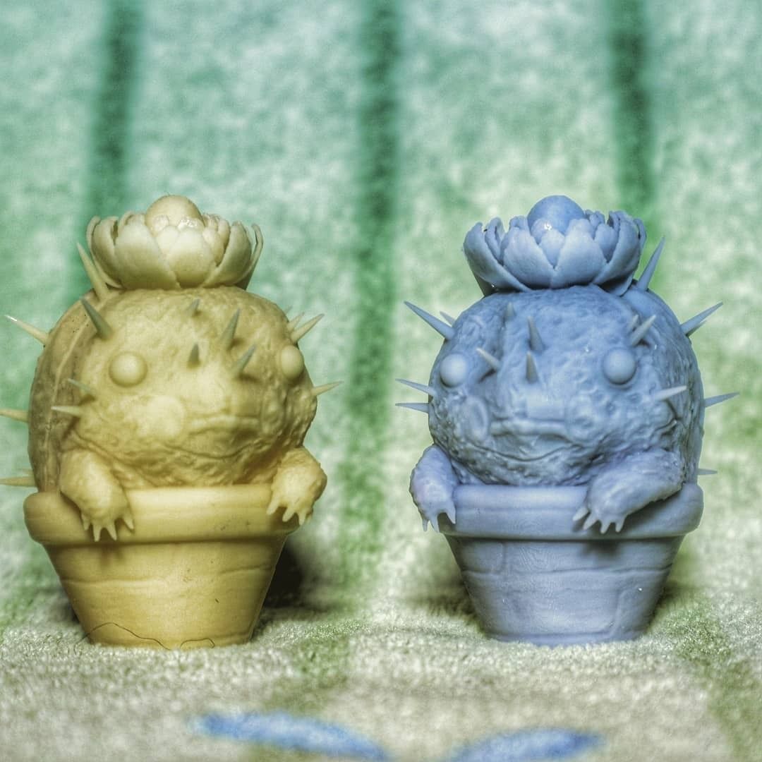 1.jpg Free OBJ file Choya in flowerpot | Guild Wars 2・3D printing idea to download, alexndefo