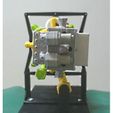 00-Engine-Assy04.jpg STL file Liquid Rocket Engine, 1st Supersonic Horizontal Flight, X-1, 1947・Model to download and 3D print