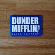 Dunder_Mifflin_Logo_The_Office_3D_Printing_Cults_7.jpg The Office Logo Magnet