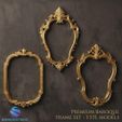 00-4-4.jpg 27 Mega Bundle Baroque & Classic Photo Frames - 3D Models STL/OBJ for CNC & 3D Print