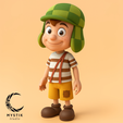 chavo.png Colección completa Vecindad del Chavo del 8 - Pack de 10 figuras 3D