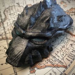 pr3.jpg Free 3D file Predator Mask・Design to download and 3D print
