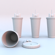 untitled.png Starbucks coffee Tumbler , cup 3D print file