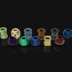 3.jpg STL file Paracord, knife beads SET・3D printing template to download