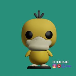 funkopoppsy.jpg STL file Psyduck Funko Pop・Design to download and 3D print