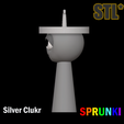 A2.png Sprunki Incredibox Silver Clukr STL 3D Personaje Fanart