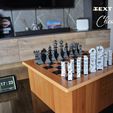 } \ Text Flip - Chess Set