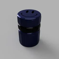 1-c414bf87-dfdd-4f1a-b494-867bb5c06395.webp Free STL file Small Pocket Toothless Grinder Emerald・3D printable model to download