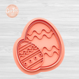 1.1434.png EASTER EGG EASTER EGG Cookie Cutter with Stamp / Cookie Cutter EASTER EGG