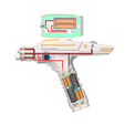 7.png Discovery Phaser - Star Trek - Printable 3d model - STL + CAD bundle - Commercial Use