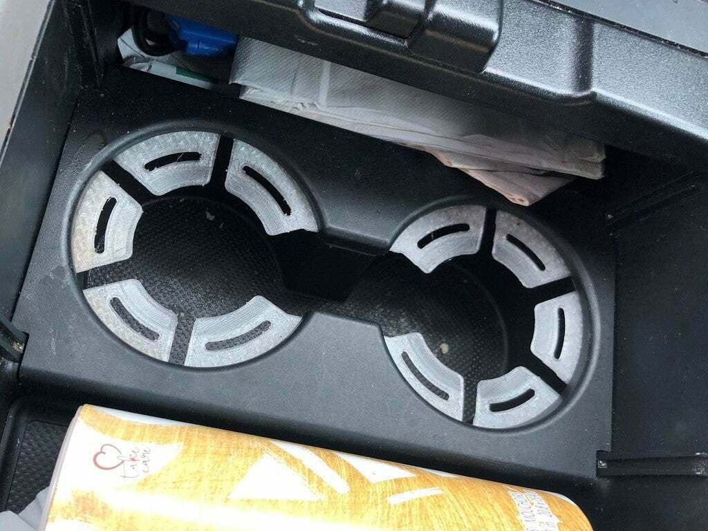 Free STL file Honda Pilot Cup Holder Improved・3D printing design to