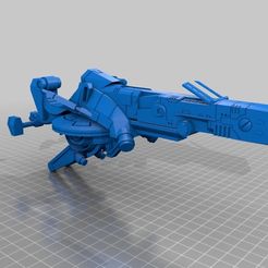 bb8b89f25d81d75363b100511ec24710.png Free STL file Tau Missile Speeder Bike・3D printer model to download