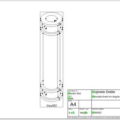 doble.jpg STL file Double bearing・3D printer model to download