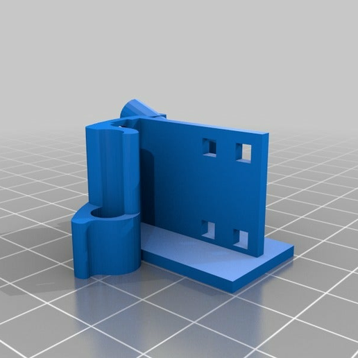 Martian IV 220 - Back plate for antenna (VTX and Crossfire Nano) - 3D model önizlemesi