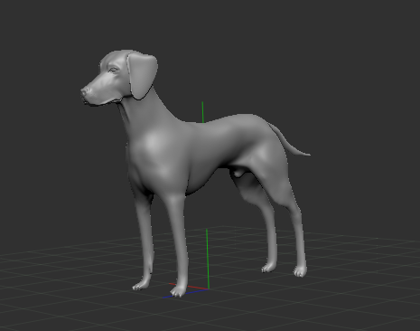 WEIMARANER OR WEIMARANER - 3D model önizlemesi