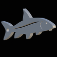 Common-barbel-keychain-2d-4.png Common barbel / Barbus barbus fish 2d keychain / pendant
