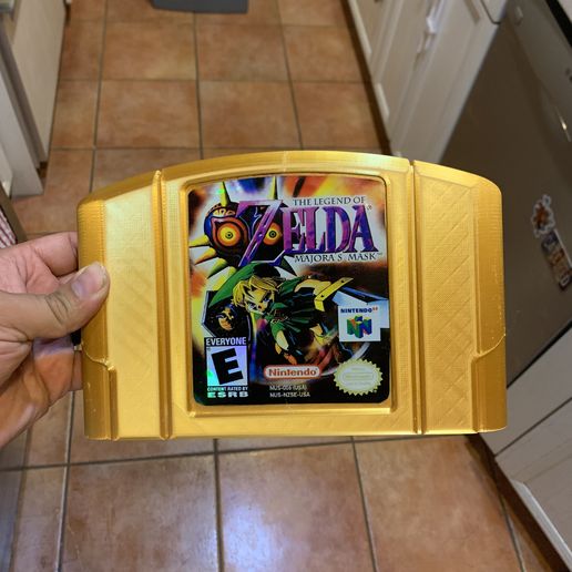 🎮 Giant N64 wall mount Cartridge・ STL File for 3D printing・Cults