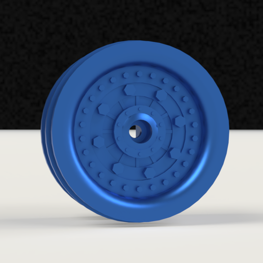 5mm military RC wheel 1