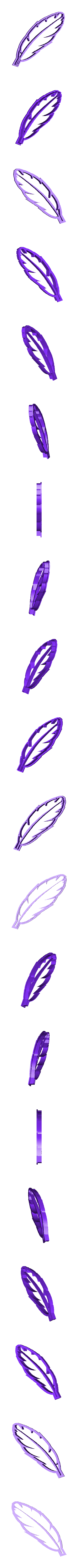 Feather.stl Tous les ensembles d'emporte-pièces haut de gamme (+150 emporte-pièces)