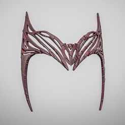 drwanda.jpg Multiverse of Madness Scarlet Witch Headpiece - 3D Printable STL Model