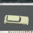 Screenshot-1635.png 1964 Chrysler Newport Town & Country Wagon, scale model, hollow shell body, resin, FDM, printable, stl