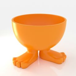 insta1.jpg STL file Boy EggCup・Design to download and 3D print