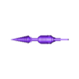 cone drill 1.stl mars cyber-monk mec arms pack 1