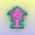 162.jpg LITTLE BIRD HOUSE COOKIE CUTTER - LITTLE BIRD HOUSE COOKIE CUTTER