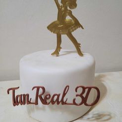 bailarina-nena.jpg STL file Ballerina cake toppers・Model to download and 3D print