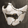 2.png Mask of the  Ghost Ghost of Yotei Tsushima With stand