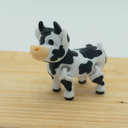 Image_01.jpg ArtFlex Flexi Cow STL and 3MF
