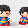 Double.1063.png Chibi SUPERMAN STL Files - DC Comics - 3D Printing