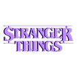 Stranger-Things-Logo.stl Stranger Things Logo