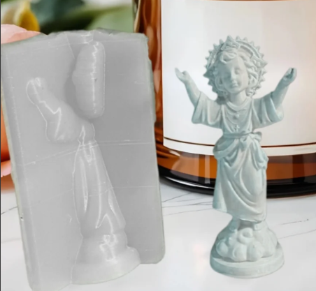 ️ Divino Niño Jesús STL - 3D Print Matrix for Silicone Mold (14cm)・ STL ...