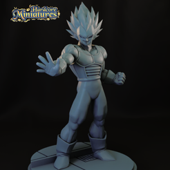vegeta1.png STL file MARVEL CRISIS PROTOCOL VEGETA PRESUPPORTED INCLUDED・3D printer model to download