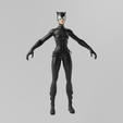 Catwoman0003.png Catwoman Düşük Poligonlu Rig'li