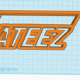 ateez3.png ATEEZ v2 Kpop Decor Logo Display Ornament