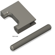 Dowel-Jig-Render.png 1/4" dowel rod drill guide and dowel