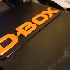 20200605_082636.jpg STL file DBOX 3D stick on Logo・Model to download and 3D print
