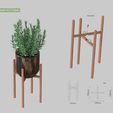 Small Plant Pot Indoor Smart And Plant Pot Stand-03.jpg Small Plant Pot Indoor Smart And Plant Pot Stand