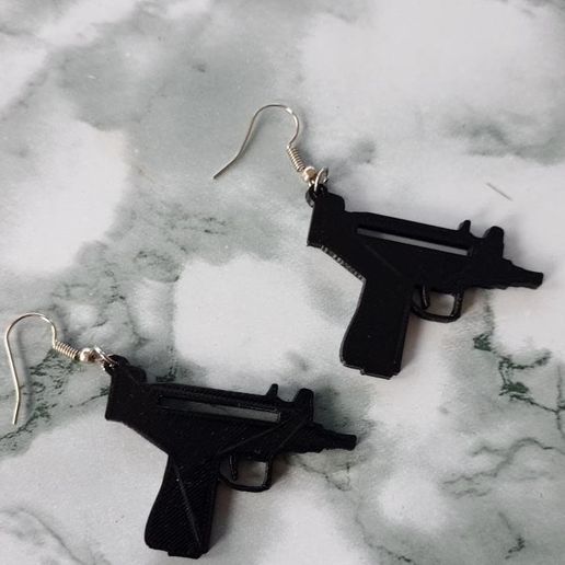 Mini Uzi Rings 3D model