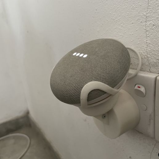 GOOGLE MINI PLUG MOUNT - AU 3D model