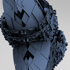 untitled.2527.png Archivo OBJ Océano Cyberpunk Atlantis Deep city ring 8・Plan imprimible en 3D para descargar, aramar