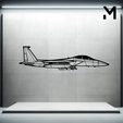 c182.png Wall Silhouette: Airplane Set